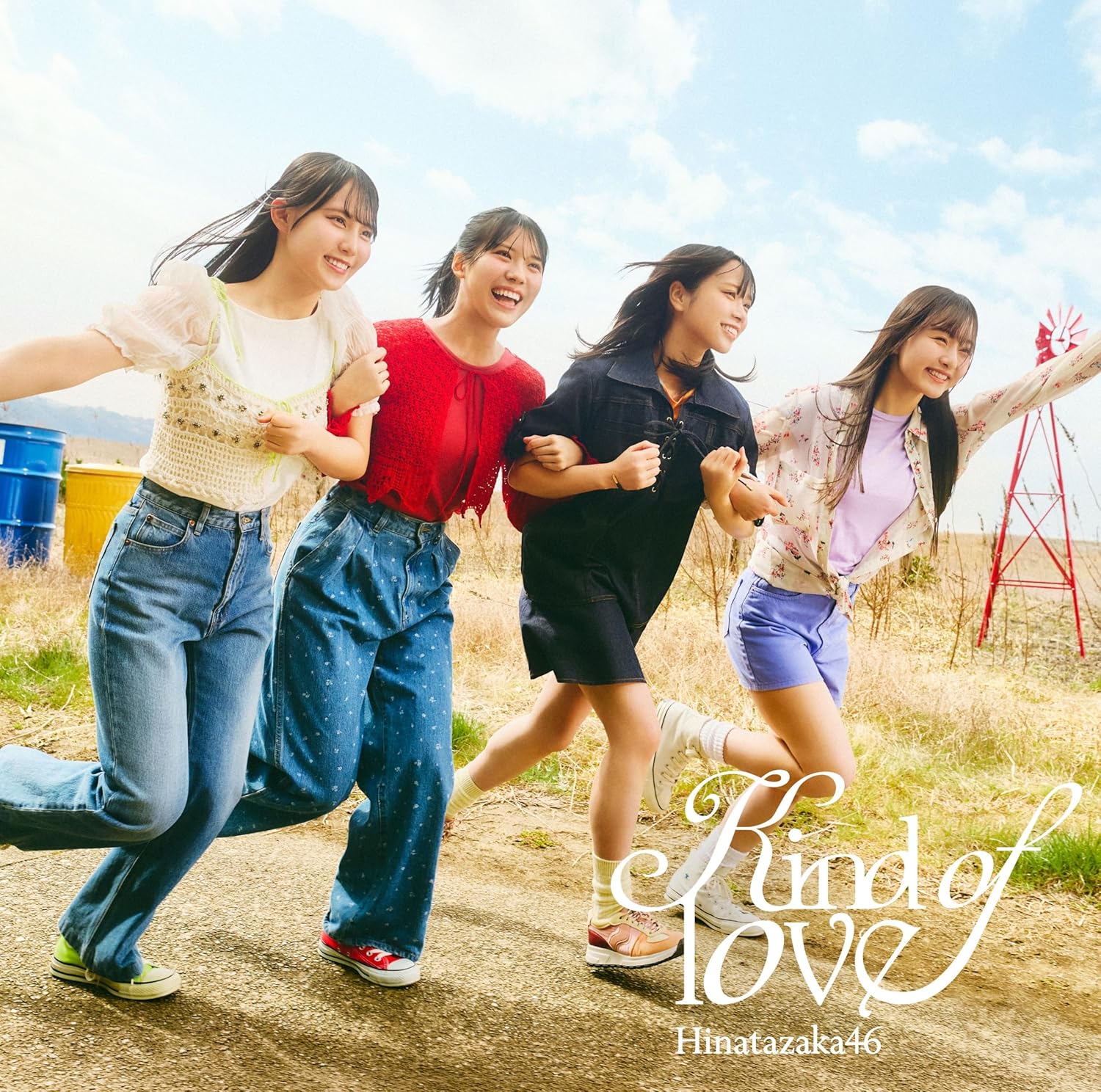 乐天商城 - 【先着特典(ミニポスターAタイプ)付き】 日向坂46／Kind of love (初回仕様限定盤 TYPE-D) (CD+Blu-ray) SRCL-13716 2026/5/20発売