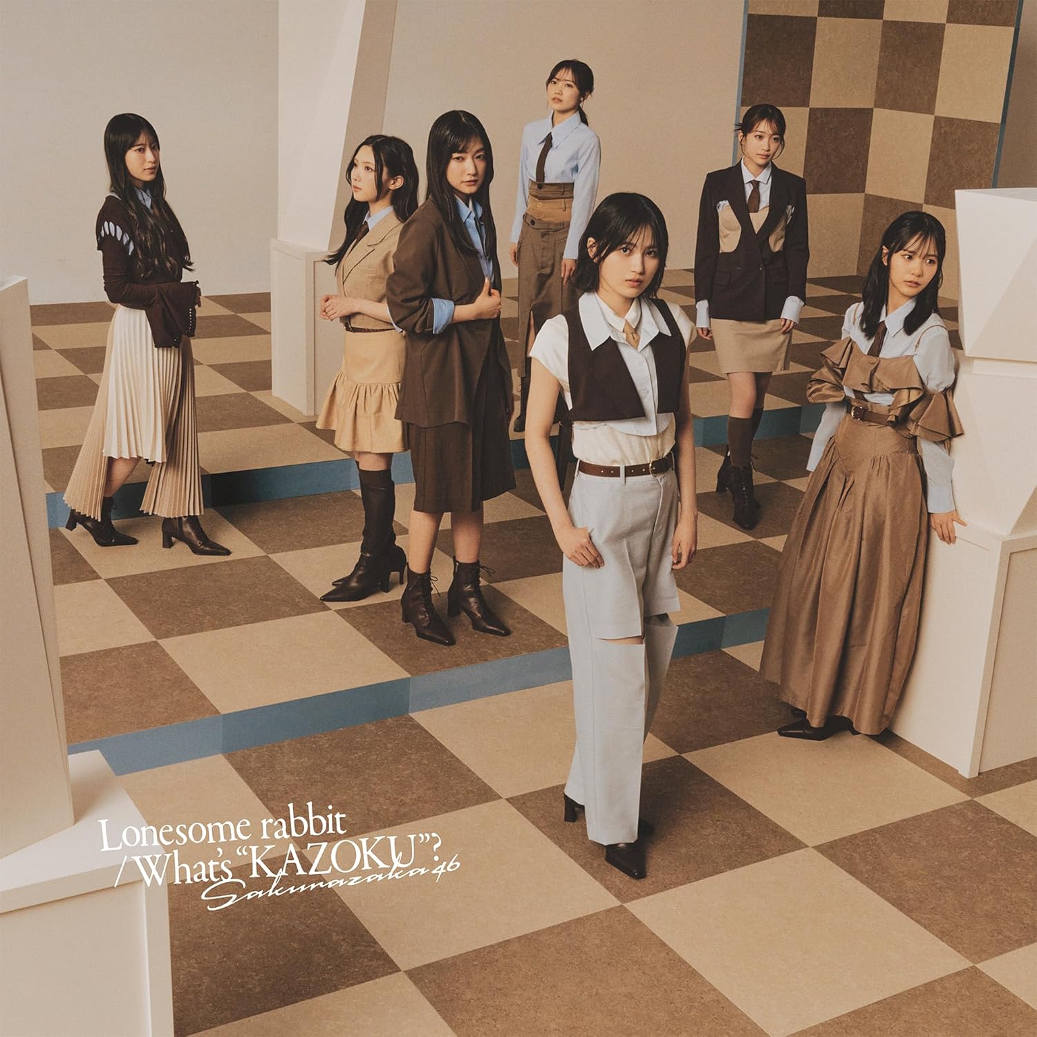 櫻坂46／Lonesome rabbit / What's “KAZOKU”? (通常盤) (CD) SRCL-13758 2026/6/10発売