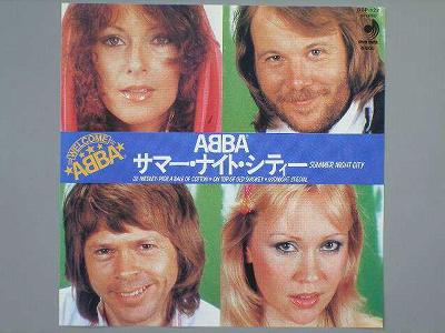 【中古レコード】アバ/サマー・ナイト・シティー[EPレコード 7inch]