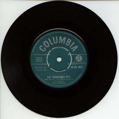 【中古レコード】シャドウズ/フライテンド・シティ、バック・ホーム[EPレコード 7inch]