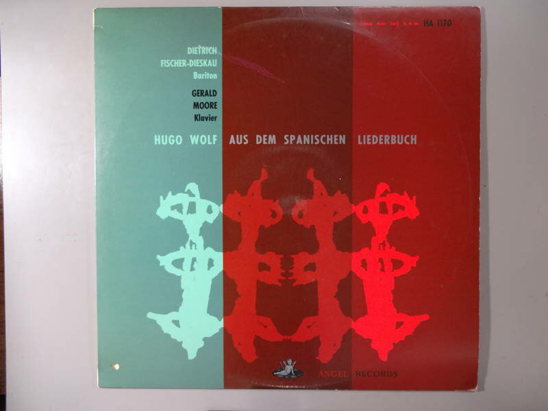 【中古レコード】フィッシャー・ディースカウ/ヴォルフ・スペイン歌曲集より[LPレコード 12inch]