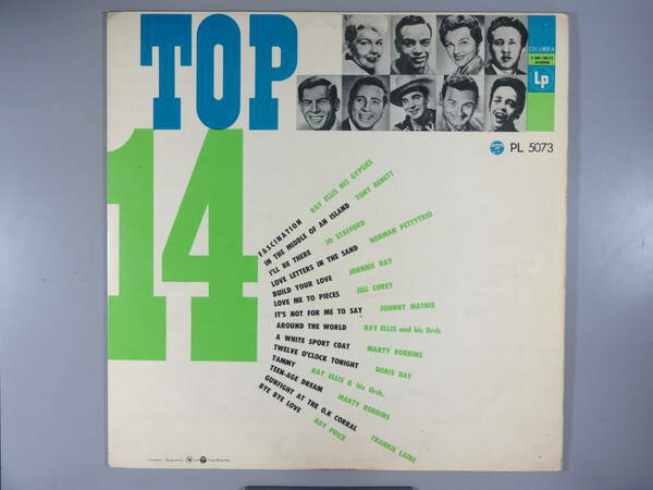 【中古レコード】VA/トップ14-今日のヒット-[LPレコード 12inch]