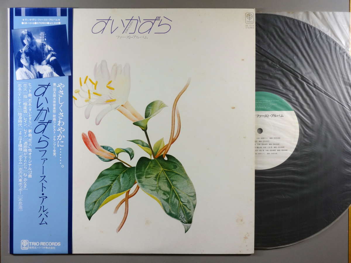 【中古LPレコード 12inch】【ス】すいかずら(すいかずら)/ファースト・アルバム