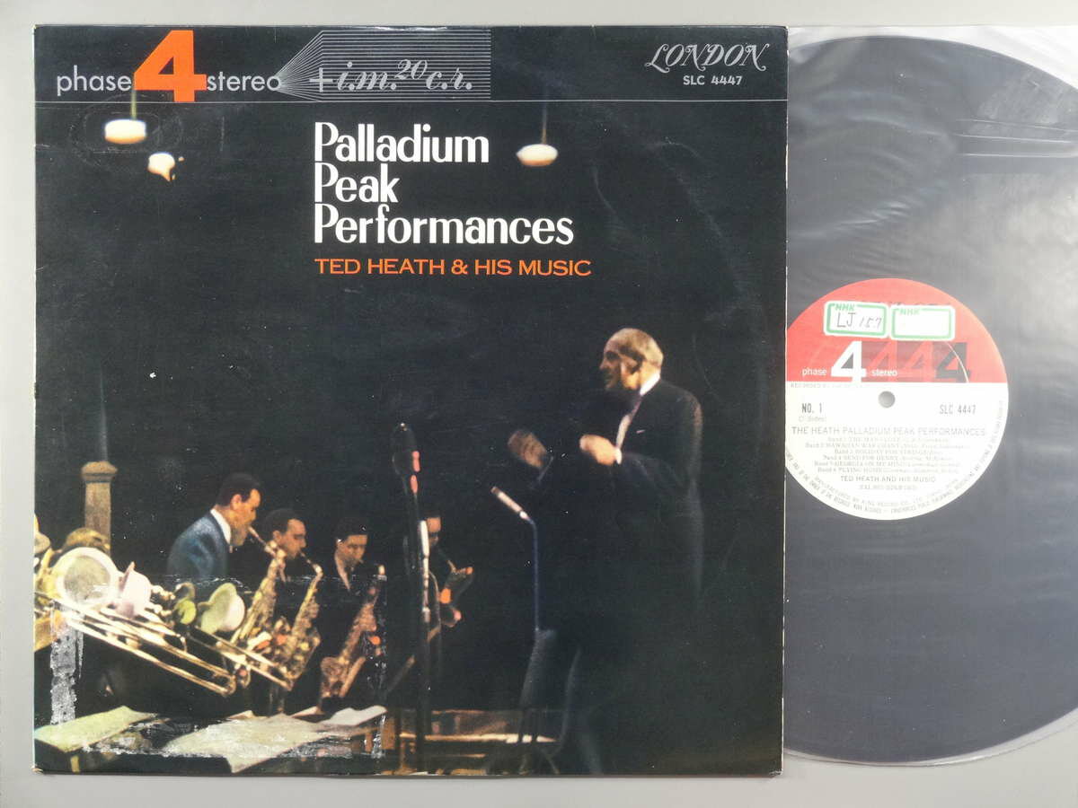 【中古LPレコード 12inch】【テ】テッド・ヒース(Ted Heath)/スウィンギン・テッド・ヒース