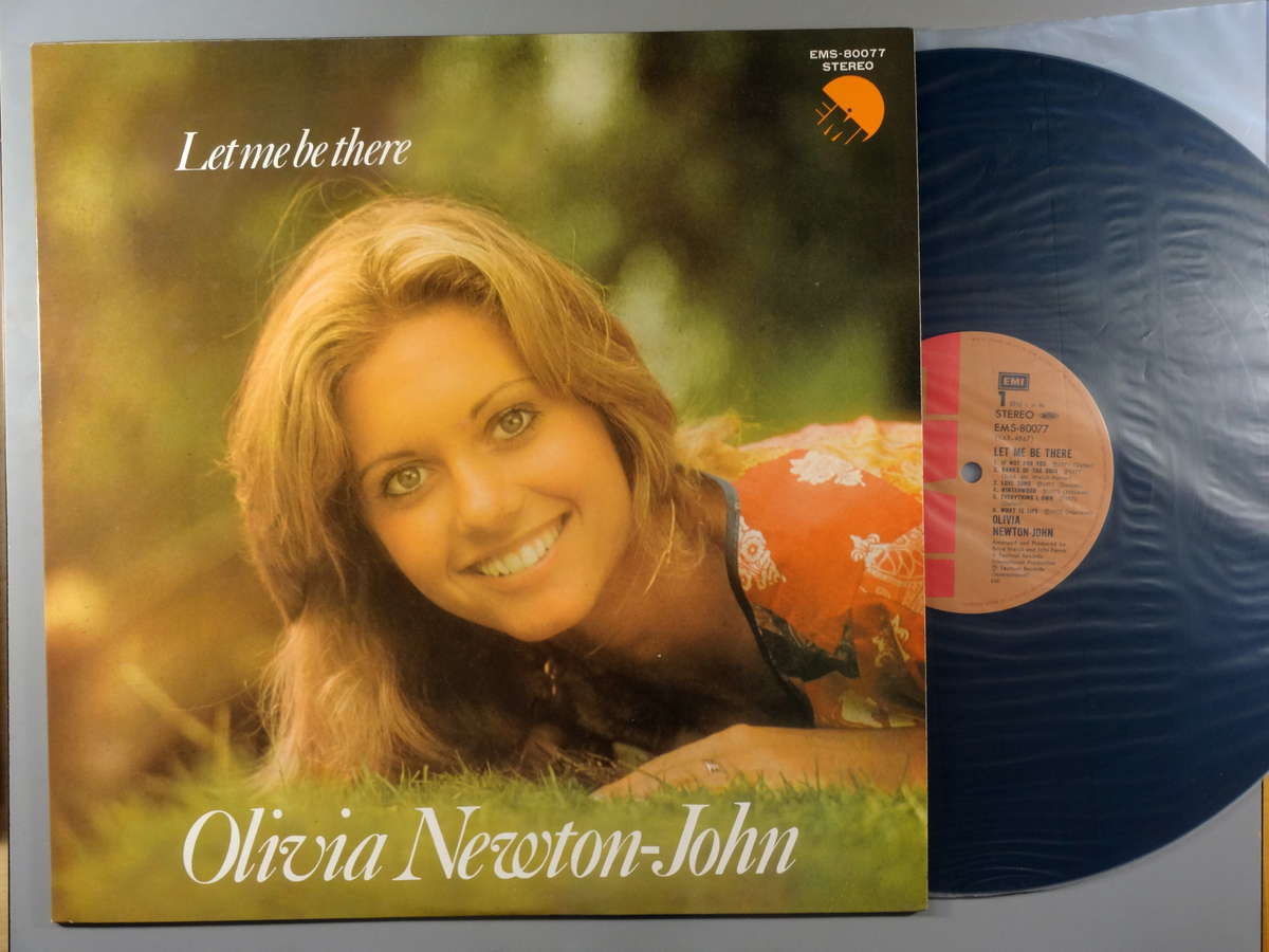 【中古LPレコード 12inch】【オ】オリビア・ニュートン・ジョン(Olivia Newton John)/レット・ミー・ビー・ゼア