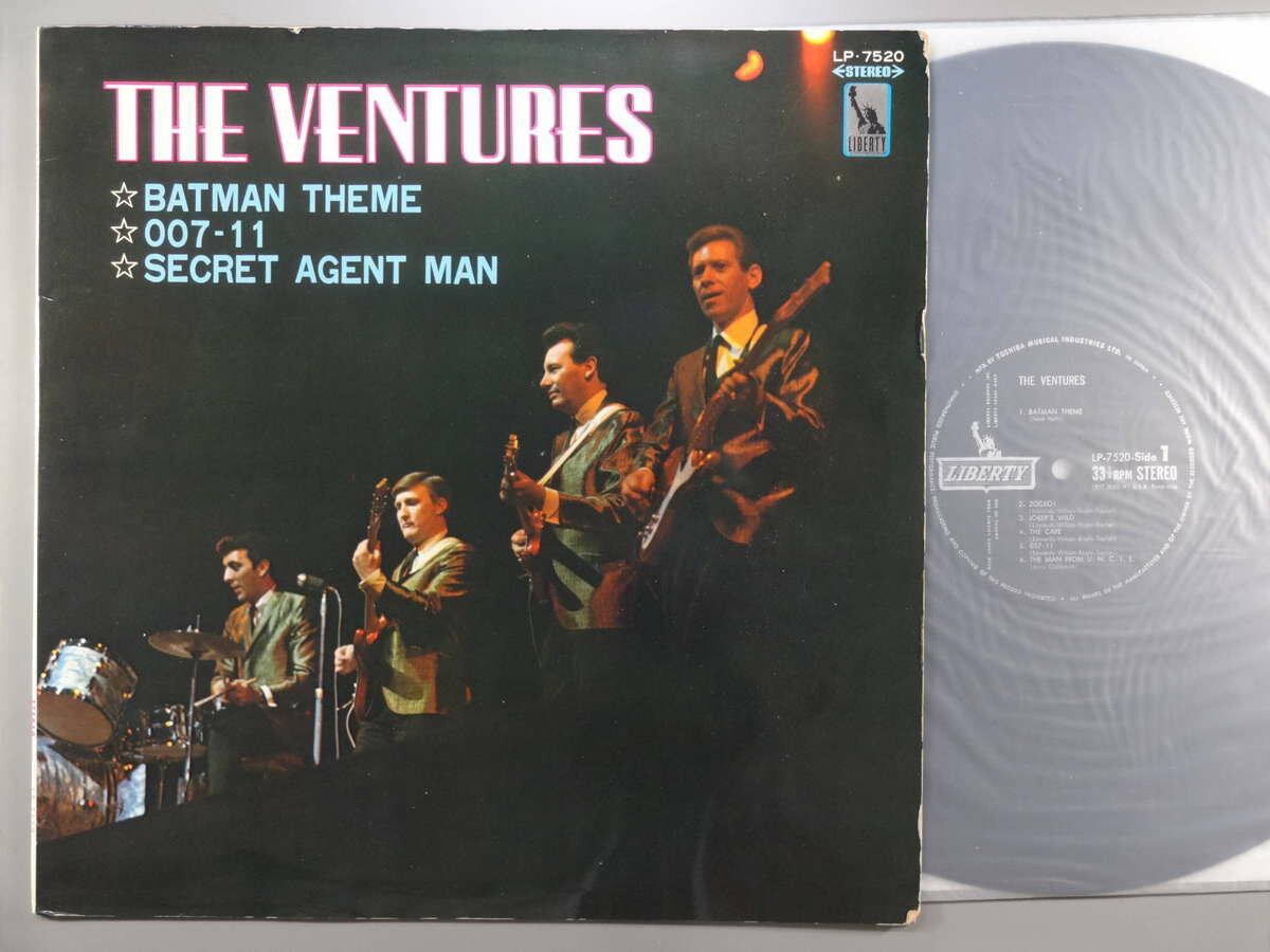 【中古LPレコード 12inch】【ベ】ベンチャーズ(Ventures)/バットマン