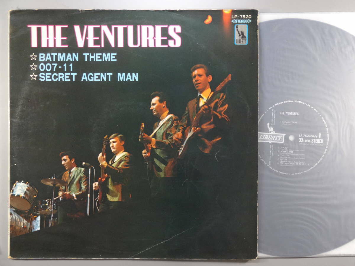 【中古LPレコード 12inch】【ベ】ベンチャーズ(Ventures)/バットマン