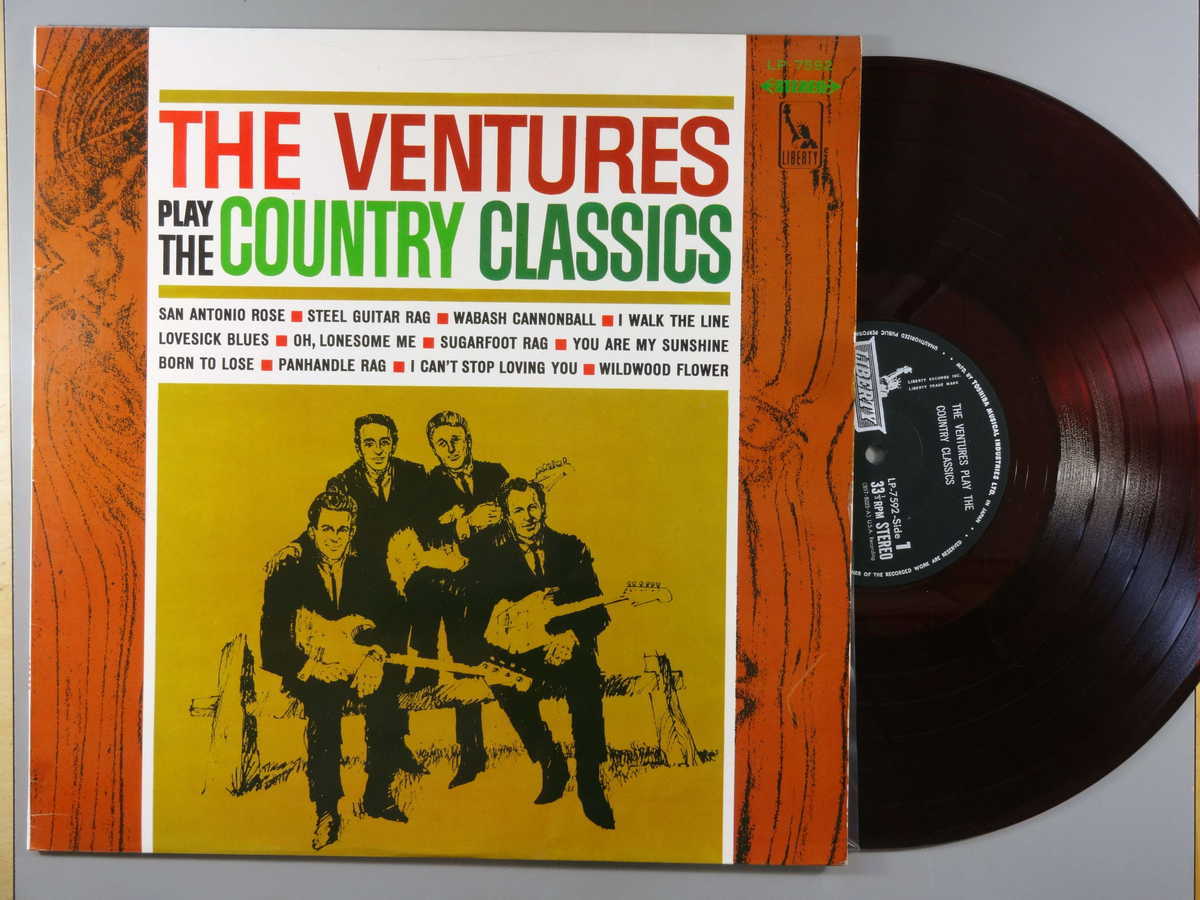 【中古LPレコード 12inch】【ベ】ベンチャーズ(Ventures)/カントリー・ミュージック・スペシャル