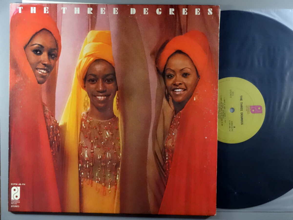 【中古LPレコード 12inch】【ス】スリー・ディグリーズ(Three Degrees)/荒野のならず者/天使のささやき(The Three Degrees)