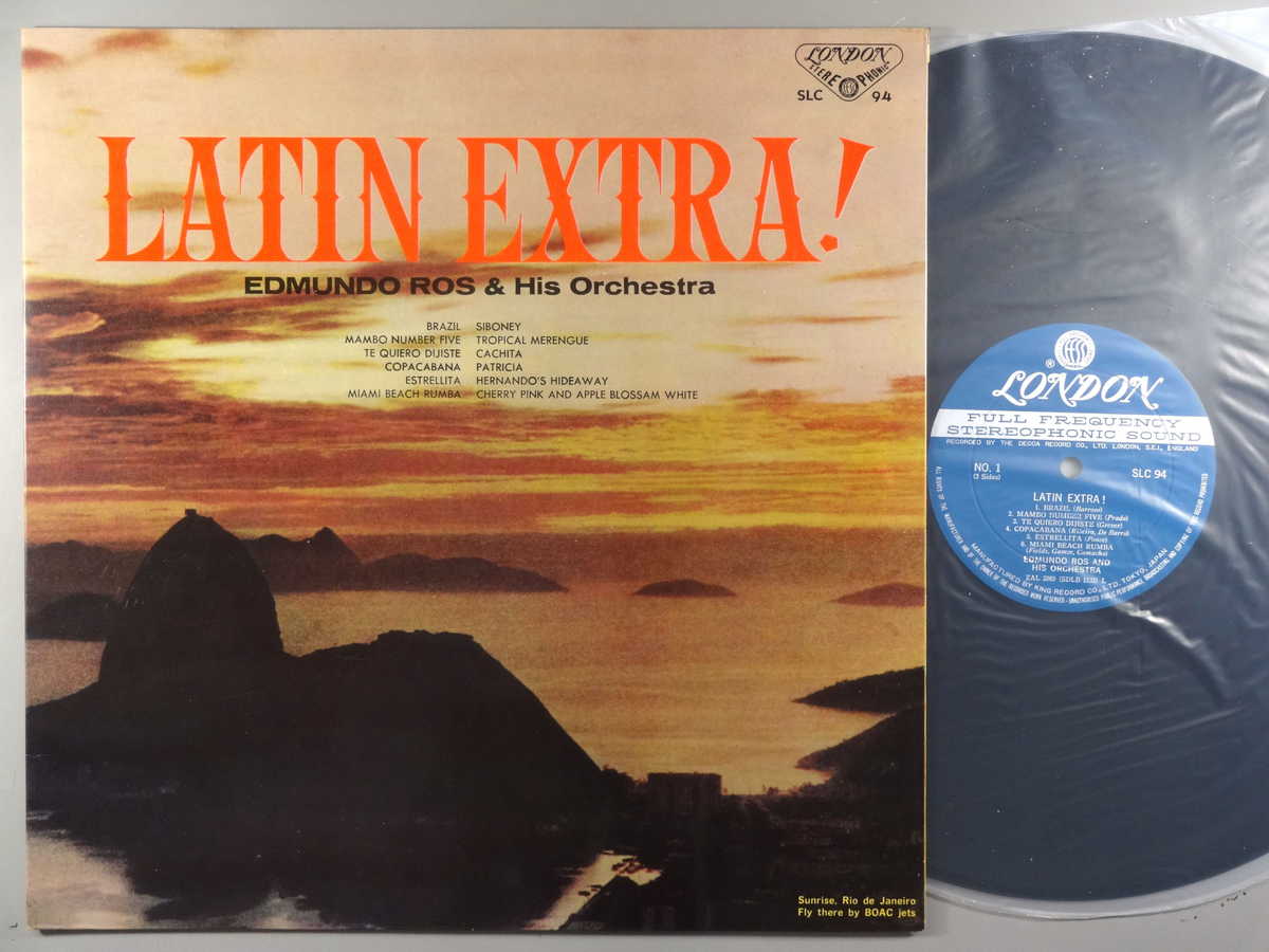 【中古LPレコード 12inch】【エ】エドムンド・ロス(Edmundo Ros)/ラテンのすべて(Latin Extra!)