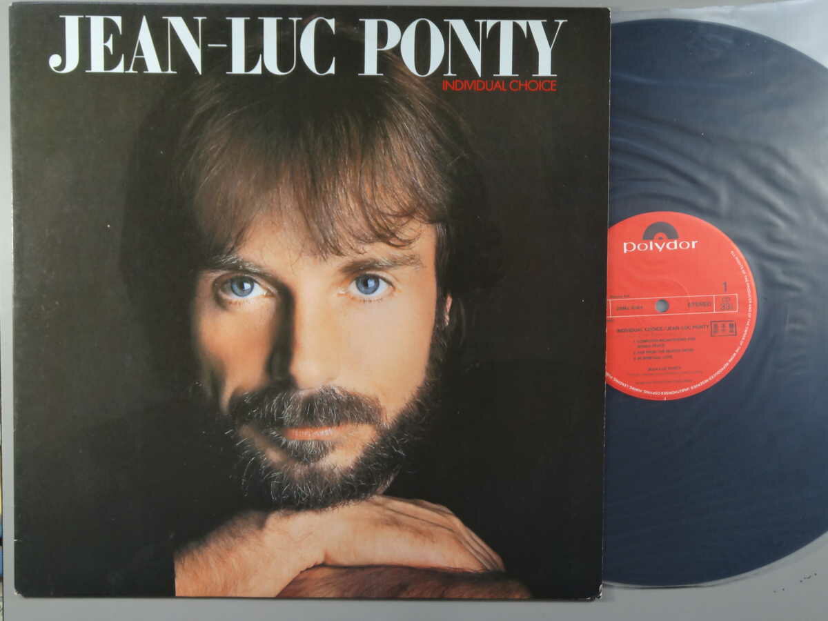 【中古LPレコード 12inch】【ジ】ジャン・リュック・ポンティ(Jean-Luc Ponty)/インディヴィデュアル・チョイス(Individual Choice)