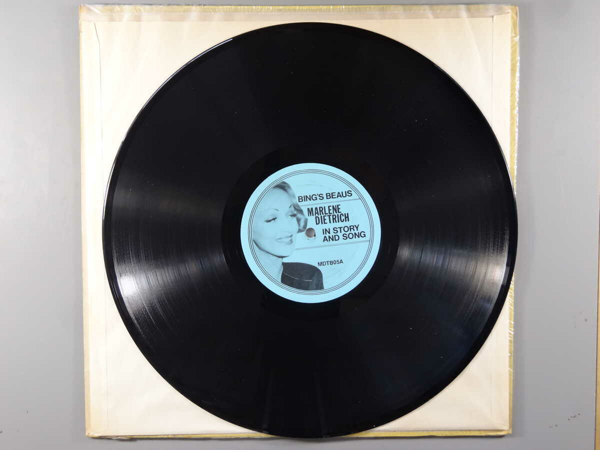 【中古LPレコード 12inch】【ビ】ビング・クロスビー、マレーネ・ディートリヒ(Bin...