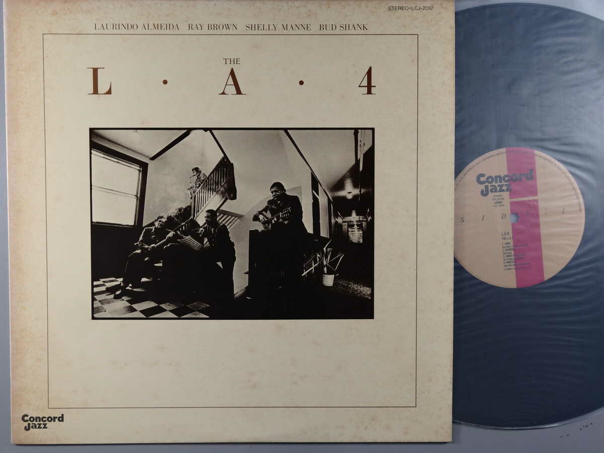Artist Name: R - 【中古LPレコード 12inch】【エ】L．A．4(L.A.4)/ザ・L・A・フォア(The L.A.4)