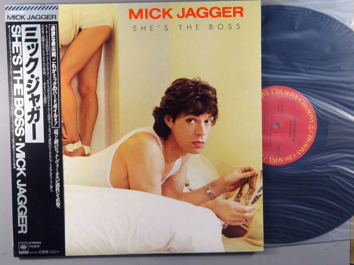 【中古LPレコード 12inch】【ミ】ミック・ジャガー(Mick Jagger)/シーズ・ザ・ボス(She's The Boss)