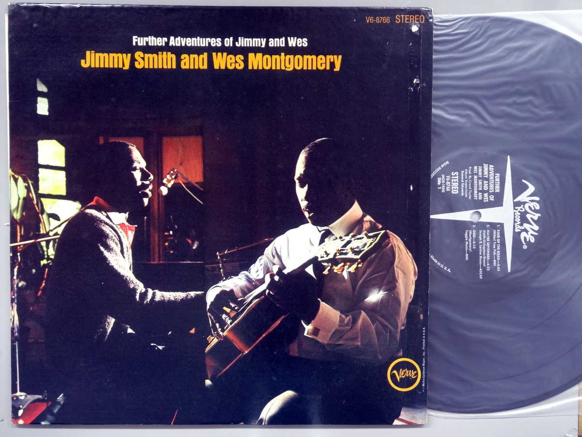 【中古LPレコード 12inch】【ジ】ジミー・スミス＆ウェス・モンゴメリー(Jimmy Smith & Wes Montgomery)/新たなる冒険(輸入盤)(Further Adventures Of Jimmy & Wes)