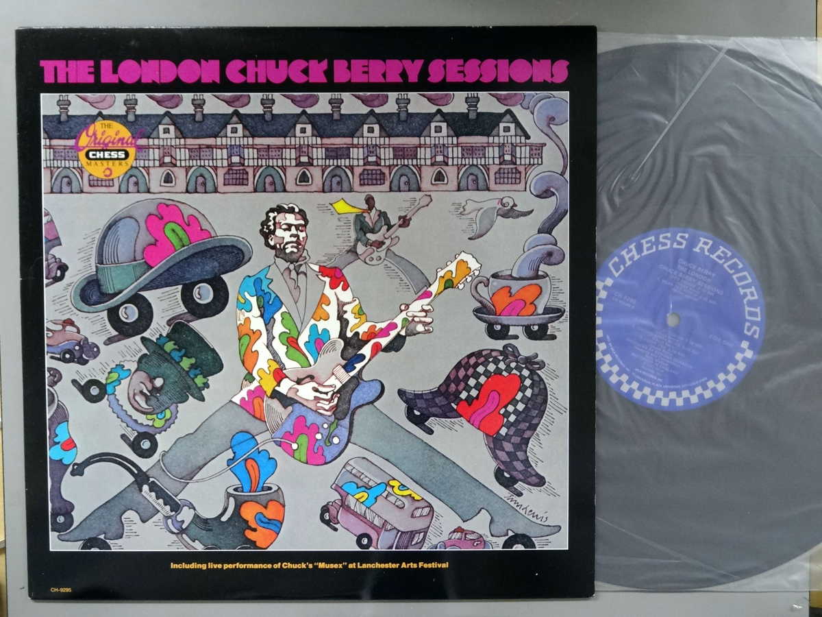 Artist Name: B - 【中古LPレコード 12inch】【チ】チャック・ベリー(Chuck Berry)/ザ・ロンドン・チャック・ベリー・セッションズ(輸入盤)(The London Chuck Berry Sessions)