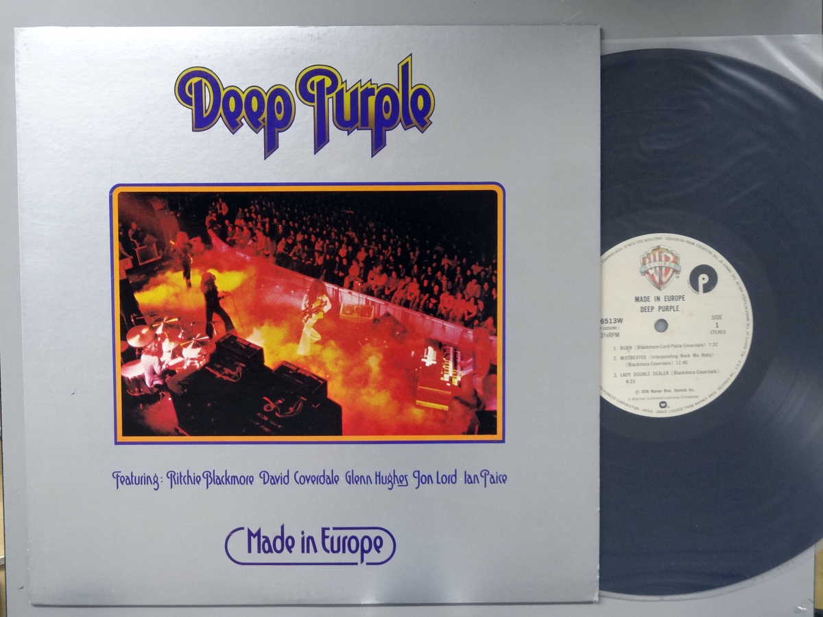【中古LPレコード 12inch】【デ】ディープ・パープル(Deep Purple)/メイド・イン・ヨーロッパ(Made In Europe)