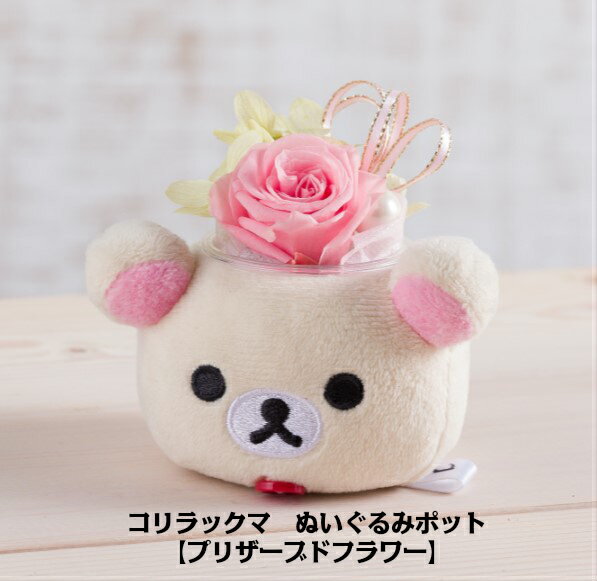 楽天市場 送料無料 プレゼント リラックマぬいぐるみpot６種 リラックマ コリラックマ キイロイトリ 誕生日 花 ギフト 記念品 贈答品 フラワー プリザーブドフラワー フェイクグリーン 造花 多肉 ぬいぐるみ 小物入れ かわいい おしゃれ 人気 おすすめ インテリア