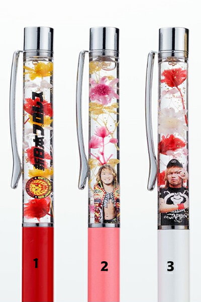 【新日本プロレスハーバリウムボールペン】バレンタインプレゼント ホワイトデーお返し プチギフト 送料無料 プレゼント ペン ボールペン ギフト 花 贈答品 新日本プロレスグッズ 新日本プロレス応援グッズ 内藤哲也 棚橋弘至 フラワーギフト プリザーブドフラワー格安通販　バレンタイン　人気　ランキング