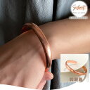 【お買い物マラソン期間 最大35%off】純銅 バングル ブレスレット メンズ レディース 銅線 アクセサリー 電磁波過敏症 電磁波対策 電磁波対策グッズ 電磁...
