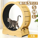 キャットホイール ルームランナー キャットランナー 猫 ランニングホイール キャットウォーク 回転 回し車 おもちゃ 一人遊び 子猫 成猫 肥満猫 室内 リビング 猫グッズ ねこ ネコ ランニングマシン 木製 おしゃれ 据え置き木ペット猫用