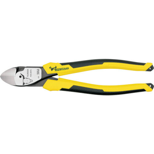 【10時間限定★全品3％OFF】18日0時～ ツノダ TTC 電工パワー 薄刃ニッパー PUN-200TG 1丁 200mm 電気工事 ケーブル 切断 線材