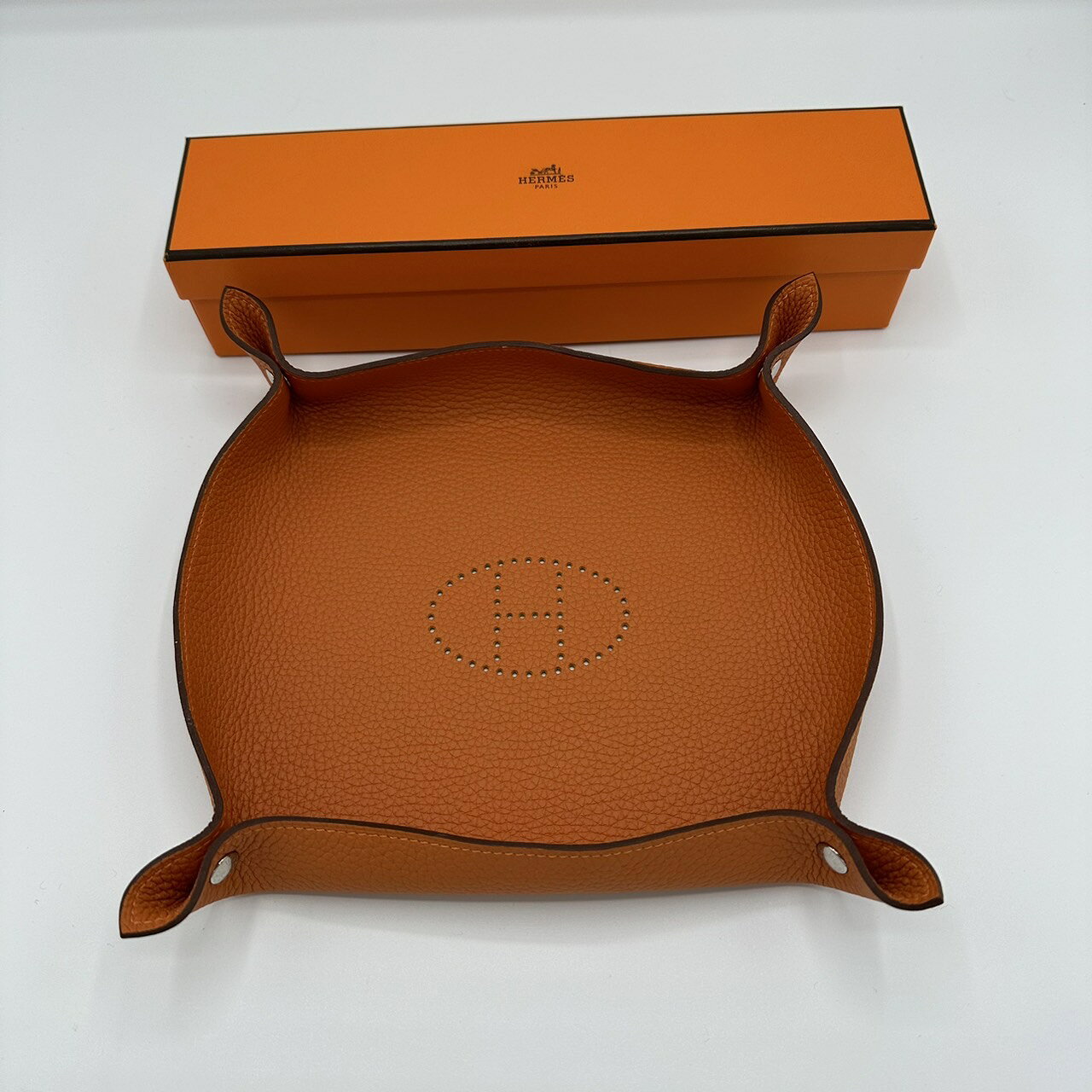 エルメス本革ビィドポッシュ小物入れエヴリン