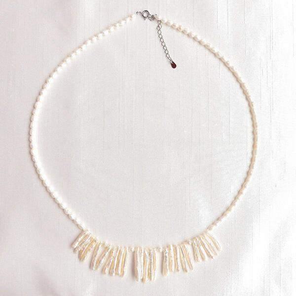 SV淡水パールネックレス57cm淡...