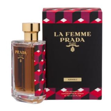 ★新作★日本未発売！正規品【PRADA】La Femme Prada Absolu EDP 100ml WOMEN'S【プラダ】ラ フェム プラダ アプソリュ オードパルファム 100ml [香水・フレグランス:フルボトル:レディース・女性用]【ラ フェム プラダ アプソリュ】