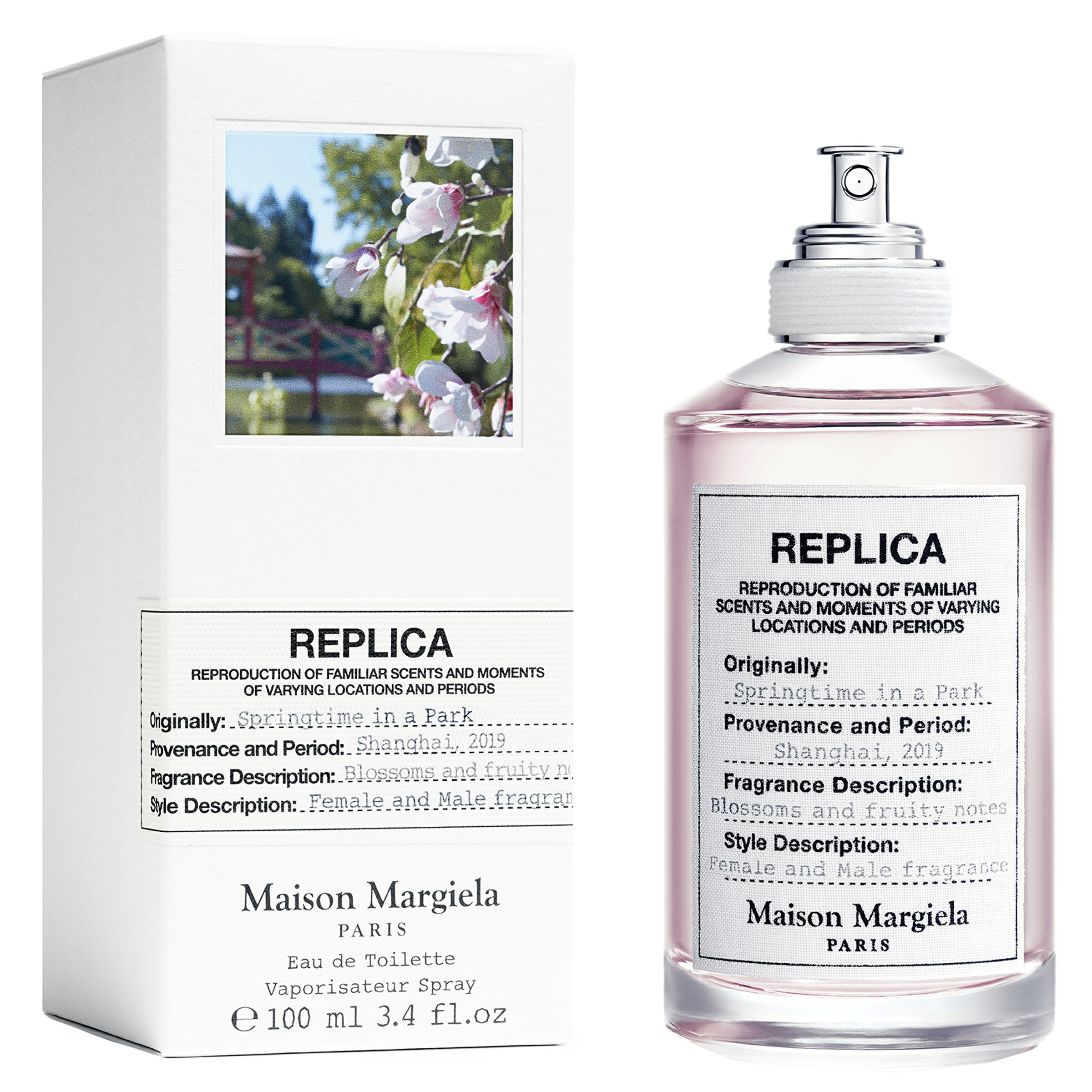 人気香水! 正規品Replica Springtime In A Park EDT 100ml Unisexレプリカ スプリングタイム イン ア パーク オードトワレ 100ml