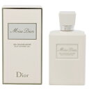 クリスチャン ディオール ★あす楽★正規品【Christian Dior】Miss Dior Silky Shower Gel 200ml WOMEN'S【クリスチャンディオール】ミス ディオール シルキー シャワージェル 200ml【香水・フレグランス系ボディケア・ボディ用品:ボディシャワージェル】