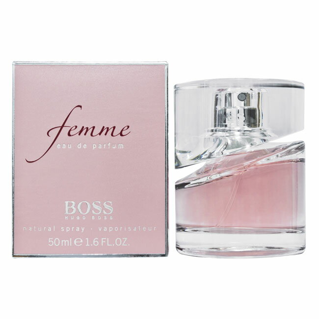 ★あす楽★正規品【HUGO BOSS】Boss Femme EDP 50ml WOMEN'S【ヒューゴ ボス】ボス ファム オーデパルファム 50ml【香水・フレグランス:フルボトル:レディース・女性用】【ボス フェム】【ヒューゴ ボス 香水】【BOSS FEMME】