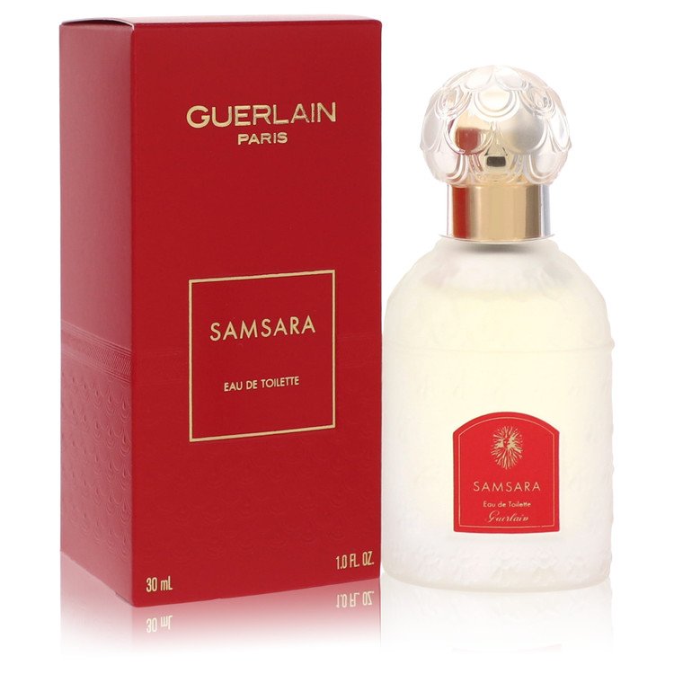 ★新パッケージ★正規品【GUERLAIN】SAMSARA EDT SP 30ml WOMEN'S　(new package)【ゲラン】サムサラ オードトワレ 30ml【ブランド香水/フレグランス/レディース・女性用香水/人気香水ランキング/プレゼントギフト】【ゲラン サムサラ】