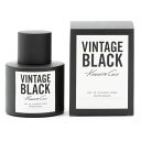 ケネスコール すっきり！正規品【KENNETH COLE】VINTAGE BLACK EDT 100ml for Men【ケネスコール】ヴィンテージ ブラック オードトワレ 100ml【香水・フレグランス:フルボトル:メンズ・男性用】【ケネスコール香水】【ヴィンテージ ブラック】