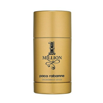 ★あす楽★日本未発売 【PACO RABANNE】1 Million Deodorant Stick 75ml MEN’S正規品【パコ ラバンヌ】ワンミリオン デオドラントスティック 75ml【フレグランス系コスメ:メンズ 男性用】【わきのニオイ】【汗のニオイ】