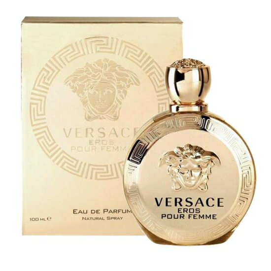 ★愛の神エロス★正規品【Versace】VERSACE EROS POUR FEMME EDP 100ml WOMEN'S【ヴェルサーチ】エロス プールフェム オードパルファム 100ml【香水・フレグランス:フルボトル:レディース・女性用】【ヴェルサーチ香水】【ヴェルサーチ エロス】