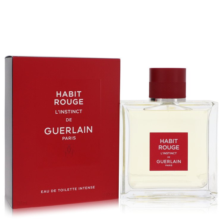 2022年発売! 正規品【GUERLAIN】Habit Rouge L'instinct EDT Intense 100ml for Men【ゲラン】アビルージュ ランスタン インテンス オードトワレ 100ml【香水・フレグランス:フルボトル:メンズ・男性用】【アビルージュ ランスタン】