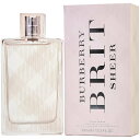 正規品【BURBERRY】BRIT SHEER EDT 100ml WOMEN'S【バーバリー】ブリット シアー EDT・SP 100ml【香水・フレグランス:フルボトル:レディース・女性用】【ブリット シアー】 【バーバリー香水】