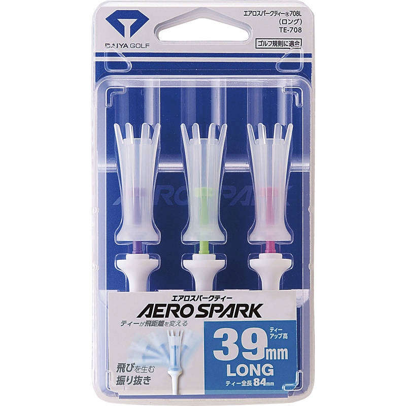 【ポイント10倍 ※要エントリー】ダイヤ エアロスパークティー708L TE-708 A　※5月頃より紙パッケージの化粧箱へ変更となります