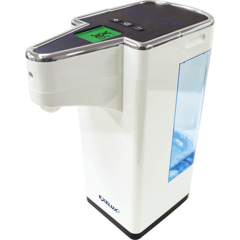 【ポイント10倍 ※要エントリー】エグゼラックス タッチレス自動検温・消毒液ディスペンサー DBUAST600