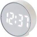在庫処分SALE(在庫限り)ラウンドLEDクロック 293146 白