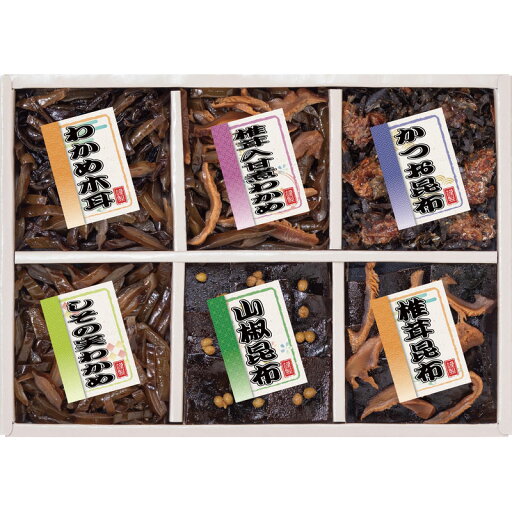 【楽天スーパーSALE 6/4 20:00〜6/11 1:59】【送料無料】廣川昆布 御昆布 佃煮6品詰合せ(KA−25) 200-34 【楽天スーパーSALE 6/4 20:00〜6/11 1:59】【送料無料】廣川昆布 御昆布 佃煮6品詰合せ(KA−25) 200-34