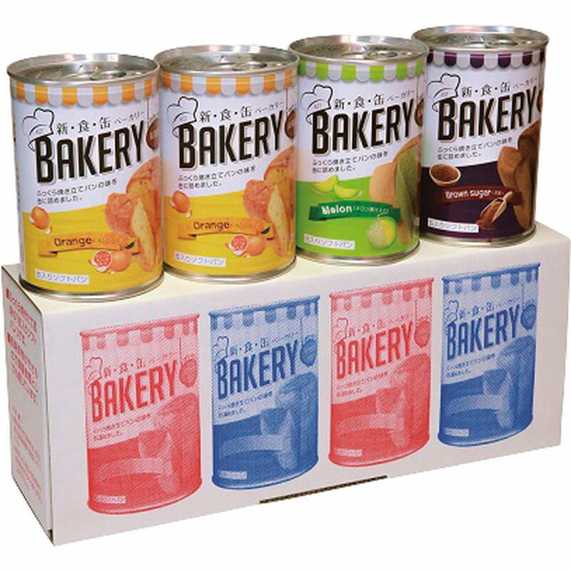 新・食・缶ベーカリー缶入りソフトパン ギフトセット5年 4缶セットG 321747