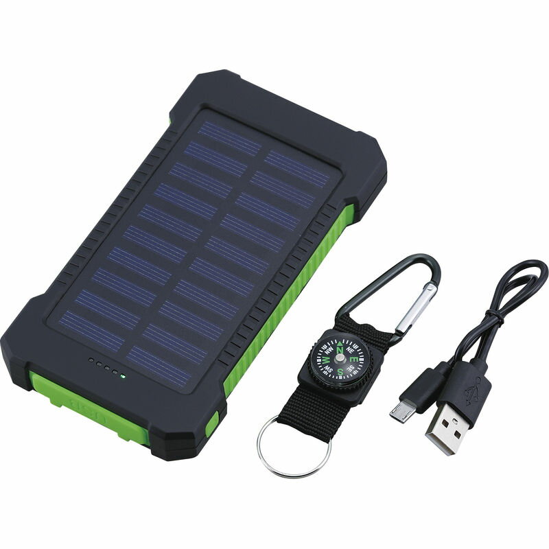 ソーラー&USBパワーチャージャー(8000mAh) SV-7282