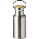 ウッドキャップ・ステンレスボトル 350mL 0062-01 シルバー