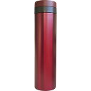 真空二重断熱構造マグボトル600mL F-2718 レッド