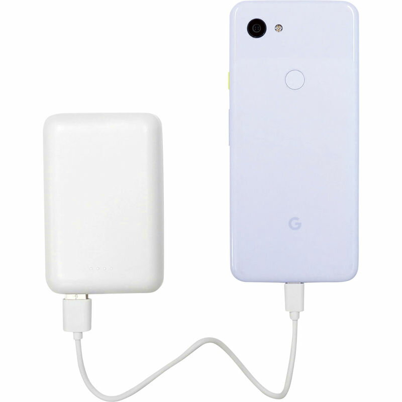 HIDISC Type−C入出力対応モバイルバッテリー10000mAh HD3-MBTC10000WH ホワイト（PSEマーク取得済）