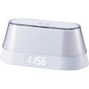 ワイヤレススピーカー、ワイヤレス充電クロック(ナイトライト付) 6194
