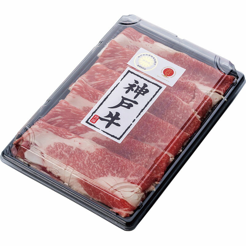 神戸ビーフすきやき バラ 350g 7000023【直送品】［送料無料］