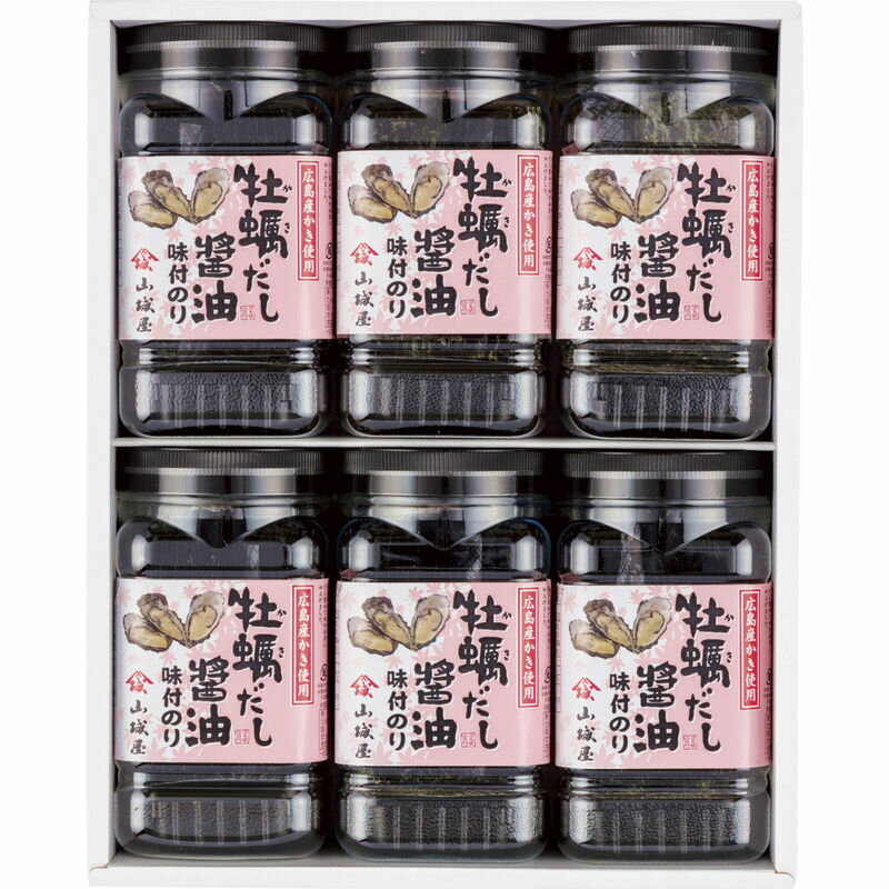 【送料無料】山城屋 牡蠣だし醤油味付海苔 NK-30